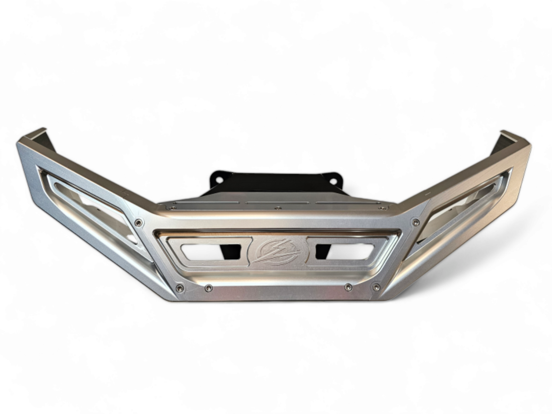 Picture of Elektric Offroad 2022-2025 Polaris Rzr Pro R/ Pro S/Turbo R Billet Front Winch Bumper Anodized Clear