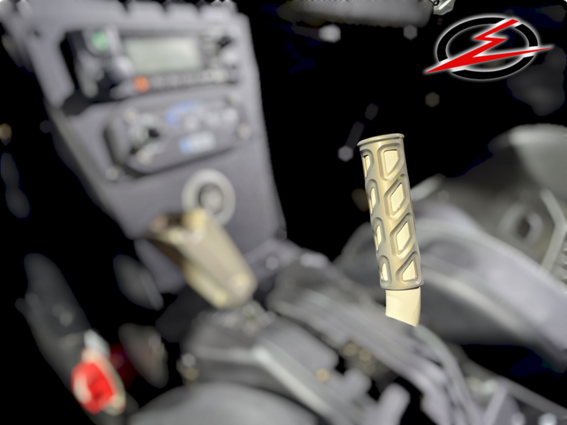 Picture of Elektric Offroad 2017+ Can Am X3 Maverick Billet Grab Handle Anodized Gun Metal