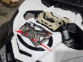 Picture of Elektric Offroad 2017+ Can Am X3 Maverick Front Shock Mount Brace W/ Light Mount Anodized Gun Metal