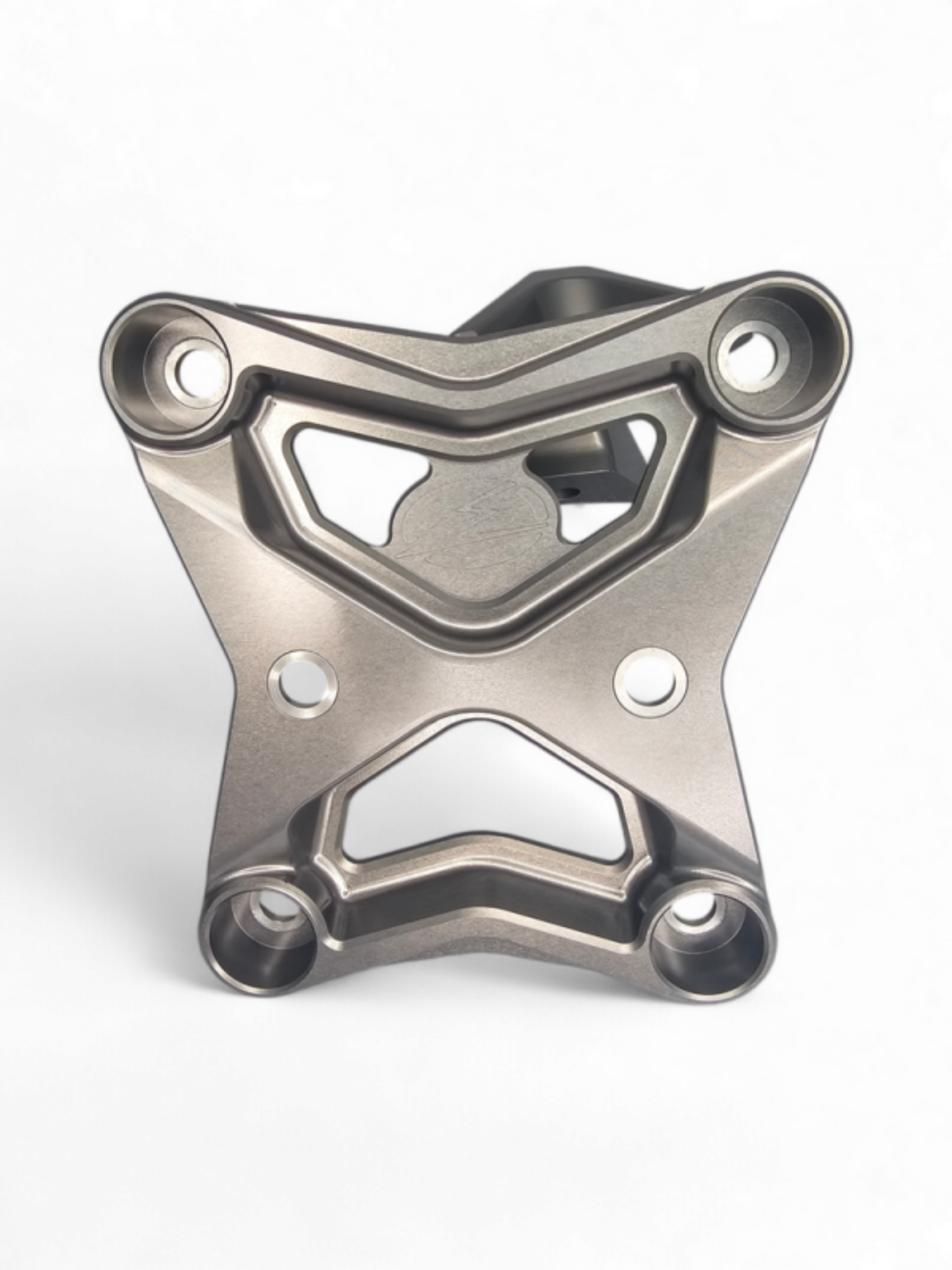 Picture of Elektric Offroad 2017+ Can Am X3 Maverick 6 Bolt Eod Xl Radius Rod Plate With Tow Hook Gun Metal