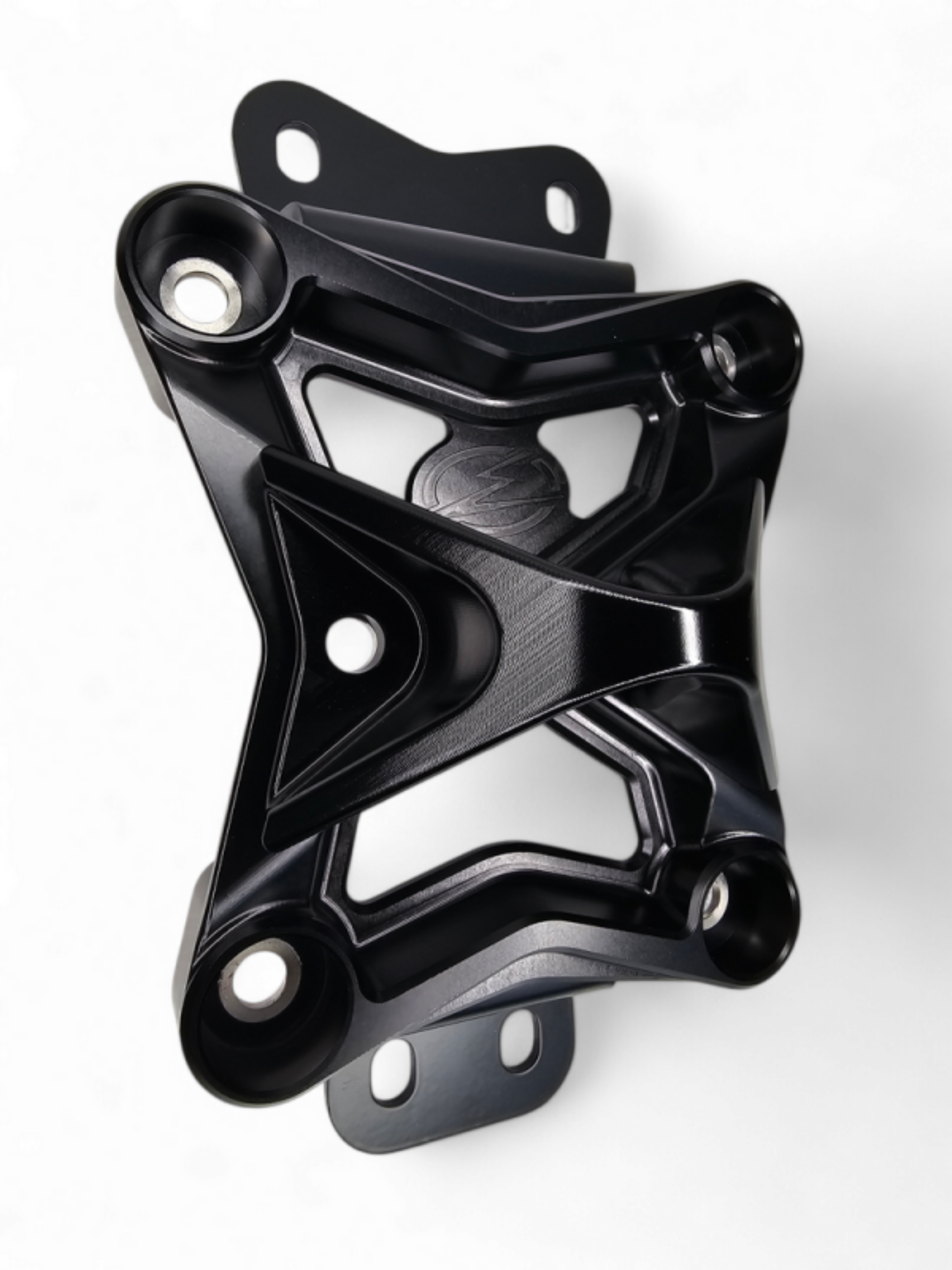 Picture of Elektric Offroad 2022+ Can Am X3 Maverick 10 Bolt Radius Rod Plate With Pull Hook (Black)