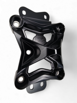 Picture of Elektric Offroad 2022+ Can Am X3 Maverick 10 Bolt Radius Rod Plate With Pull Hook (Black)