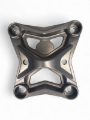 Picture of Elektric Offroad 2017+ Can Am X3 Maverick 6 Bolt Eod Xl Radius Rod Plate With Tow Hook Gun Metal