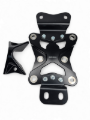 Picture of Elektric Offroad 2022+ Can Am X3 Maverick 10 Bolt Radius Rod Plate With Pull Hook (Black)