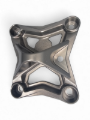 Picture of Elektric Offroad 2017+ Can Am X3 Maverick 6 Bolt Eod Xl Radius Rod Plate With Tow Hook Gun Metal