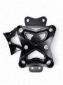 Picture of Elektric Offroad 2022+ Can Am X3 Maverick 10 Bolt Radius Rod Plate With Pull Hook (Black)