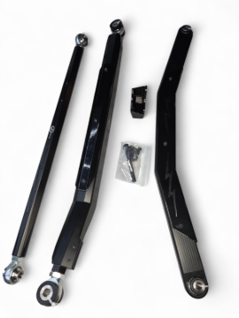Picture of Elektric Offroad 2024+ Can Am Maverick R Volt Billet Radius Rods Anodized Black