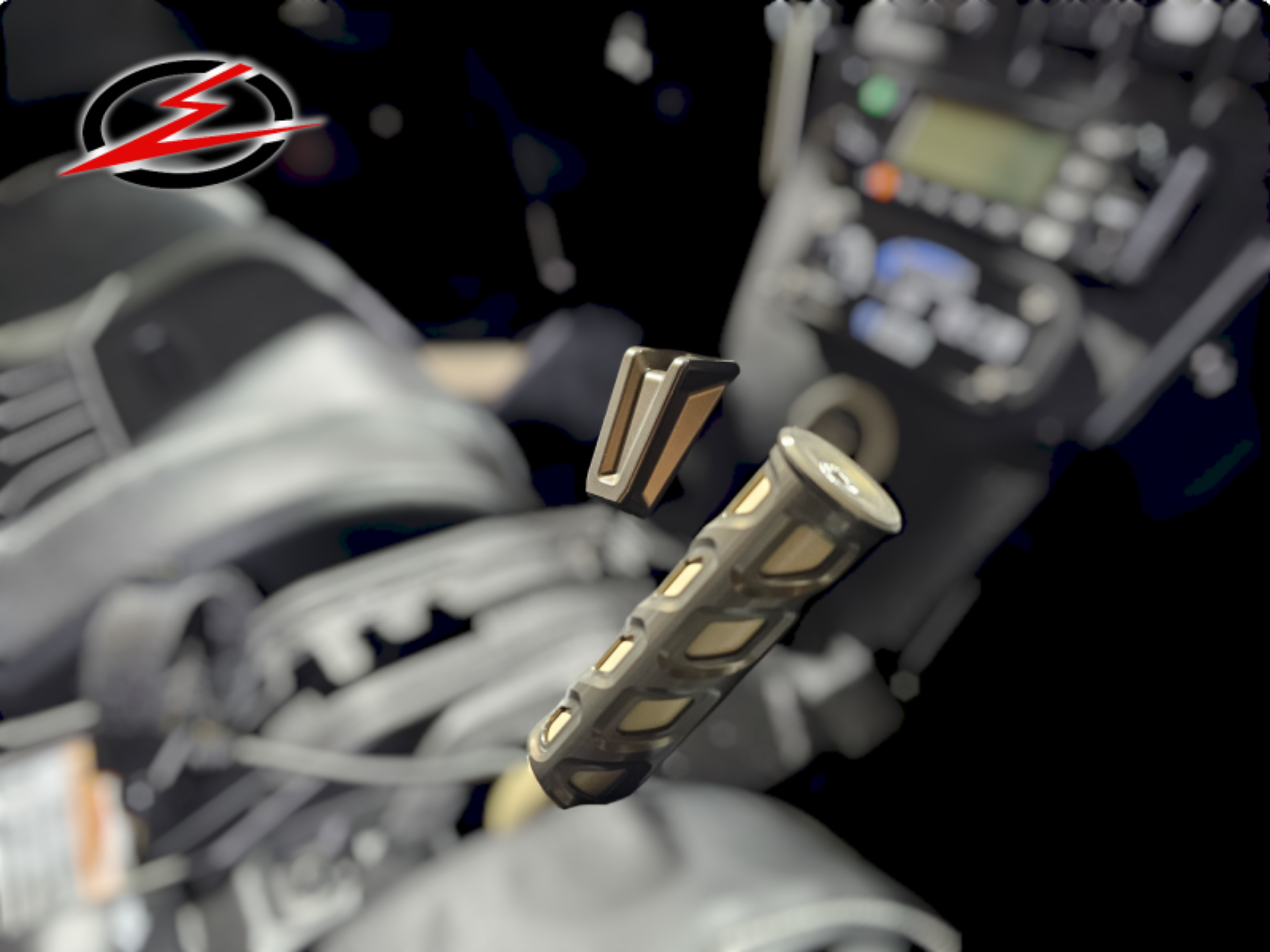 Picture of Elektric Offroad 2017+ Can Am X3 Maverick Billet Shift Knob Anodized Gun Metal