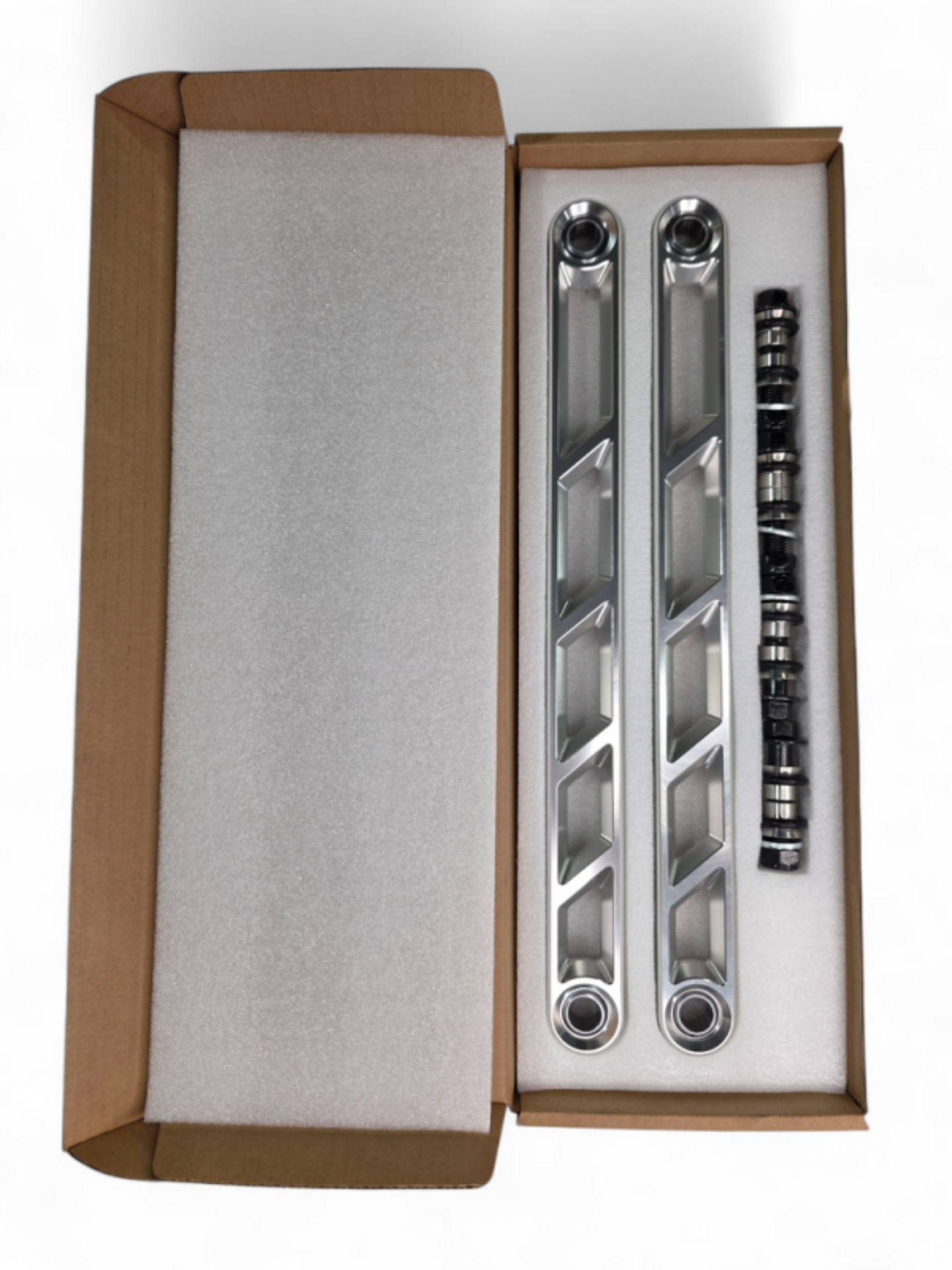 Picture of Elektric Offroad 2024+ Can Am Maverick R Rear Sway Bar Links Anodized Clear