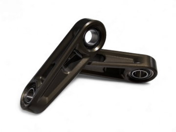 Picture of Elektric Offroad 2017+ Can Am X3 Maverick Volt Front Billet Sway Bar Links Anodized Gun Metal