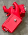 Picture of CSF 2025+ BMW G90 M5 / G99 M5 Touring Charge Air Cooler - Bengal Red Matte