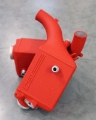 Picture of CSF 2025+ BMW G90 M5 / G99 M5 Touring Charge Air Cooler - Crinkle Red