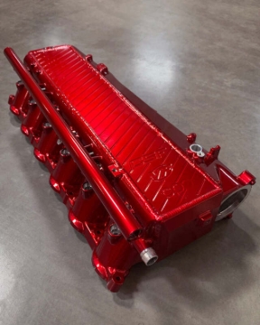 Picture of CSF BMW Gen 1 B58 Charge-Air-Cooler Manifold - Candy Apple Red