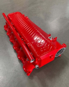Picture of CSF BMW Gen 1 B58 Charge-Air-Cooler Manifold - Fire Engine Red