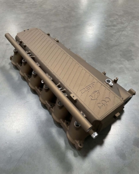 Picture of CSF BMW Gen 1 B58 Charge-Air-Cooler Manifold - Techna Bronze