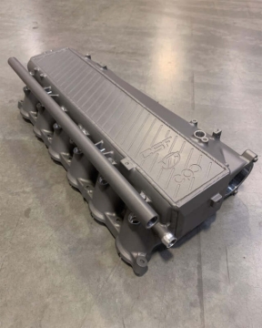 Picture of CSF BMW Gen 1 B58 Charge-Air-Cooler Manifold - Heat Dispersion Thermal Grey