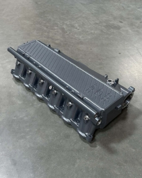 Picture of CSF BMW Gen 1 B58 Charge-Air-Cooler Manifold - Turbulence Grey