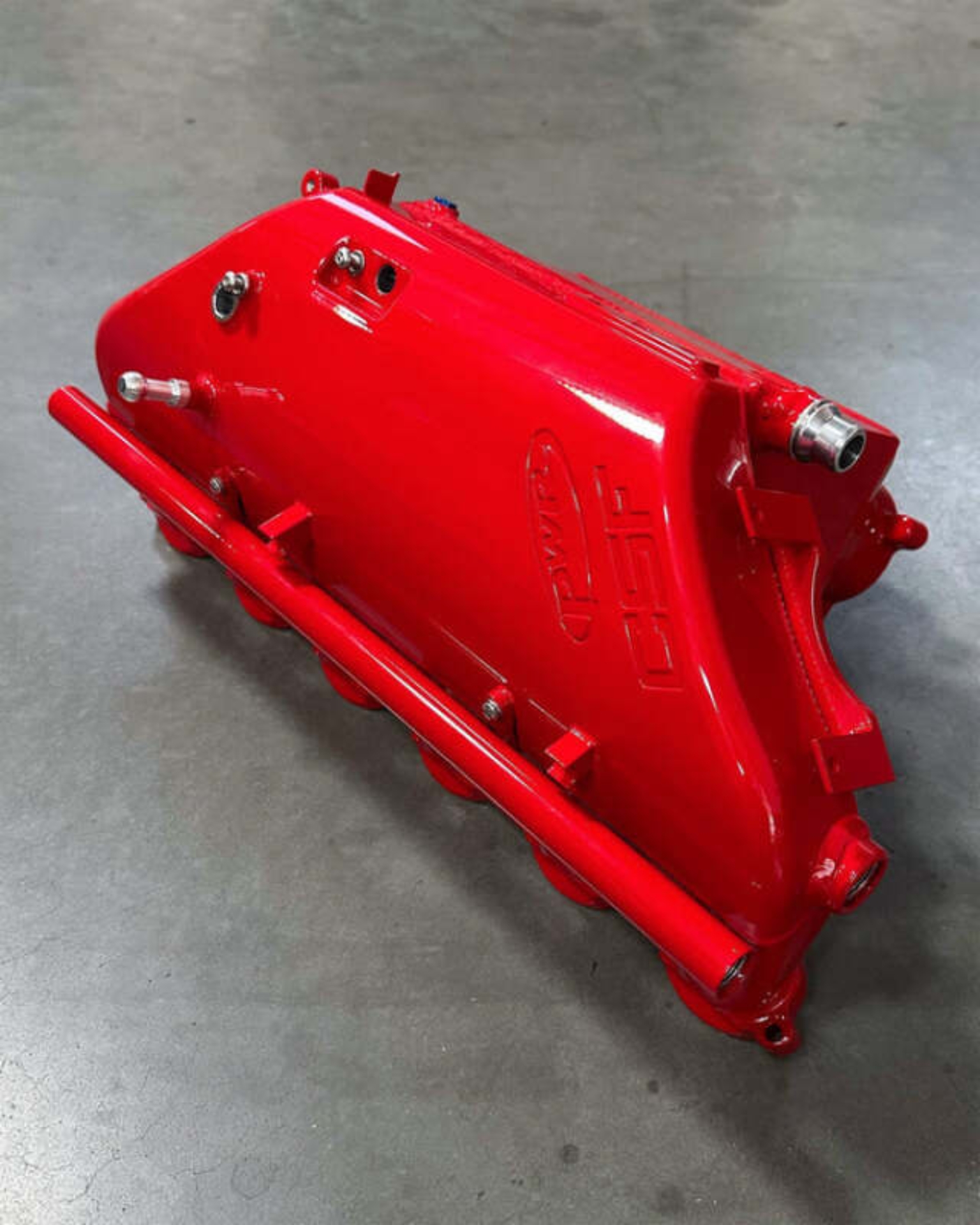 Picture of CSF BMW M2/M3/M4 S58 (G8X) Charge-Air Cooler Manifold - Astatic Red