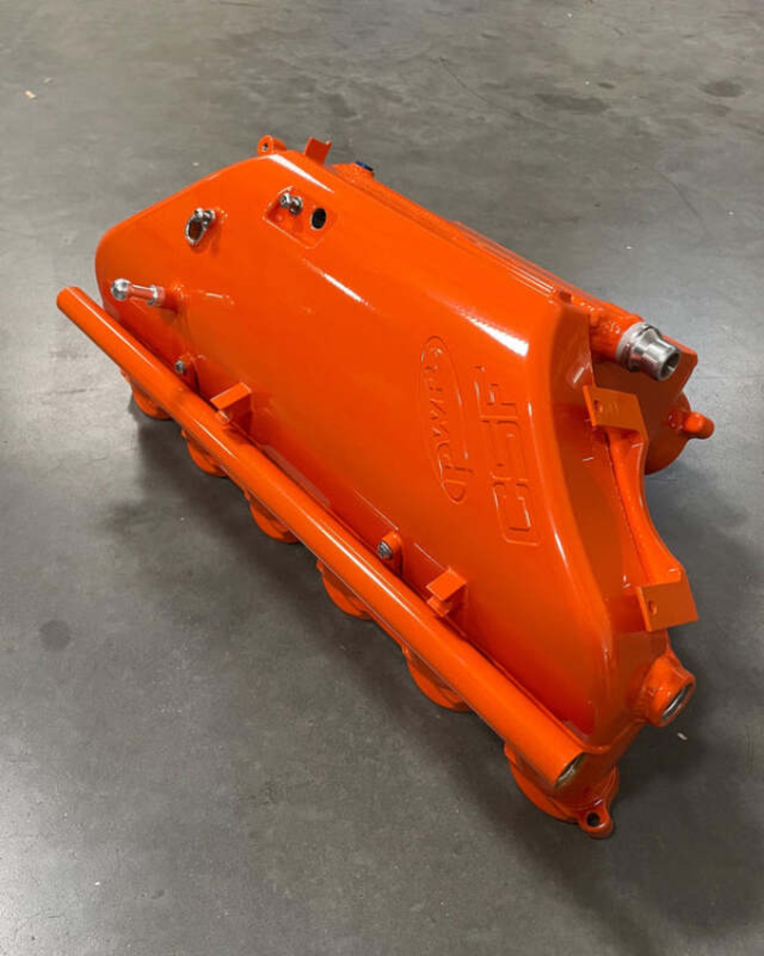 Picture of CSF BMW M2/M3/M4 S58 (G8X) Charge-Air Cooler Manifold - Fire Orange