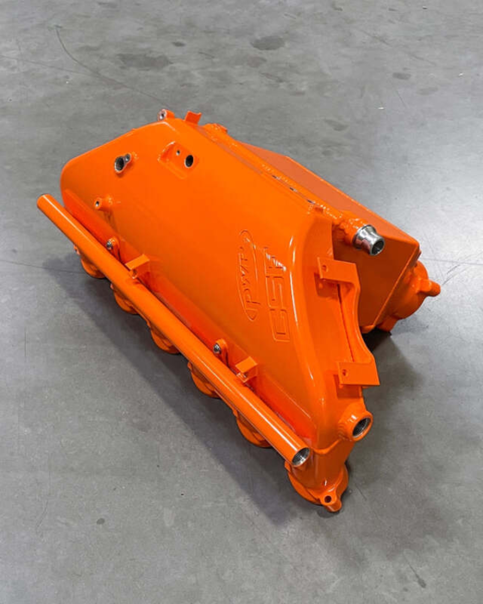 Picture of CSF BMW M2/M3/M4 S58 (G8X) Charge-Air Cooler Manifold - Kyalami Orange