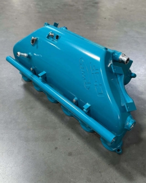 Picture of CSF BMW M2/M3/M4 S58 (G8X) Charge-Air Cooler Manifold - Miami Blue