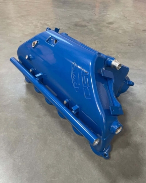 Picture of CSF BMW M2/M3/M4 S58 (G8X) Charge-Air Cooler Manifold - Santorini Royal Blue
