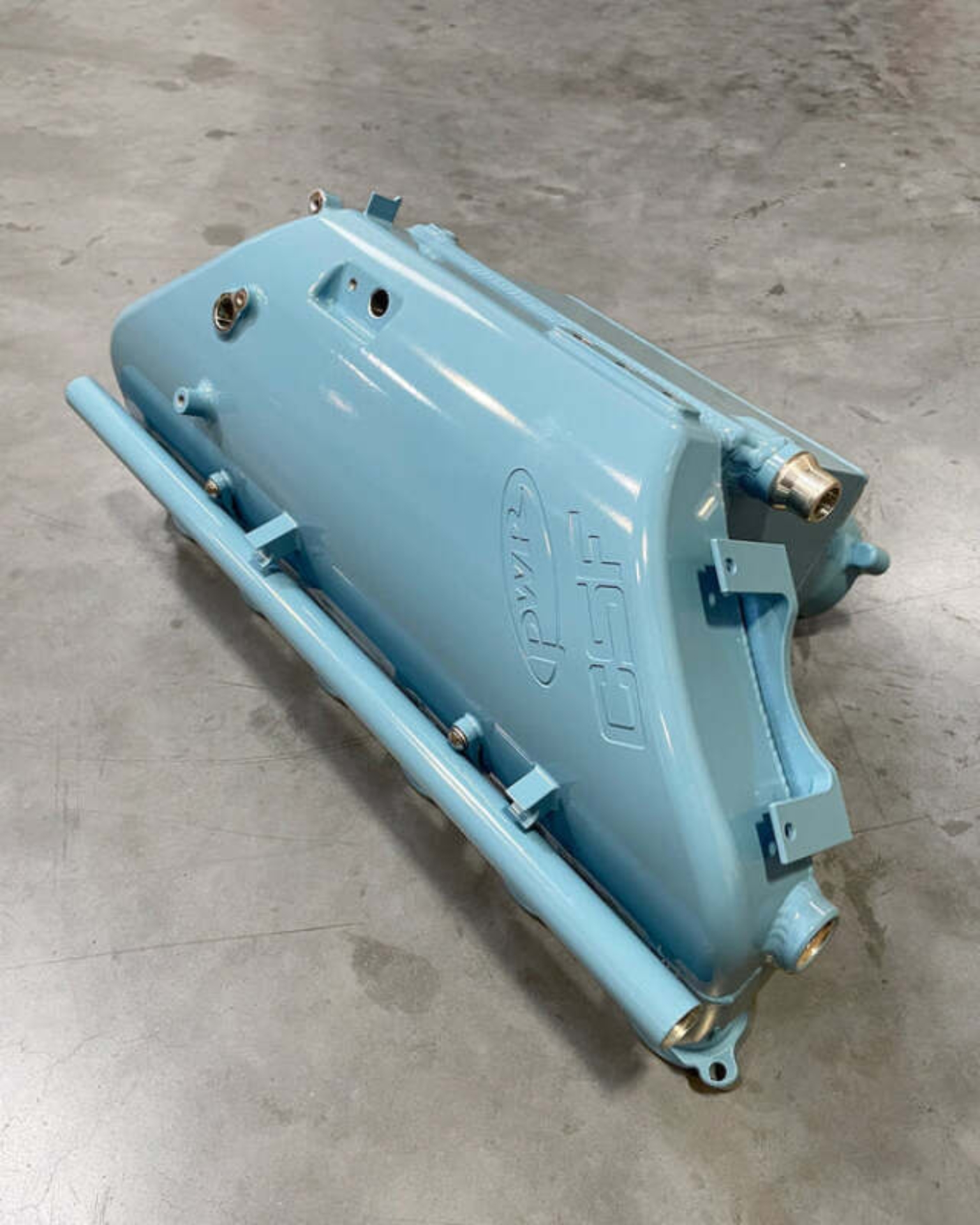 Picture of CSF BMW M2/M3/M4 S58 (G8X) Charge-Air Cooler Manifold - Snow Blue