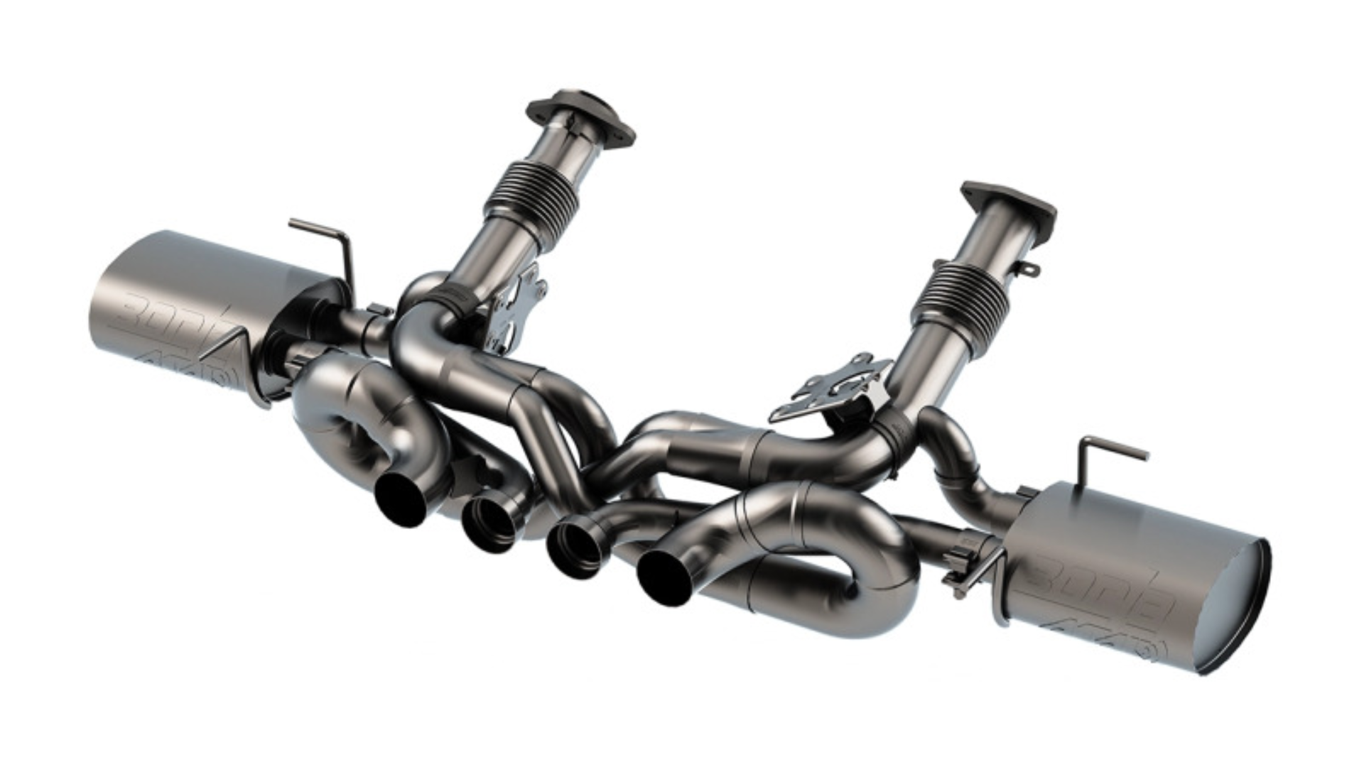Picture of Borla 23-26 Chevrolet Corvette C8 Z06 5.5L V8 AT 3in ATAK Exhaust (Reuse OE Tips)
