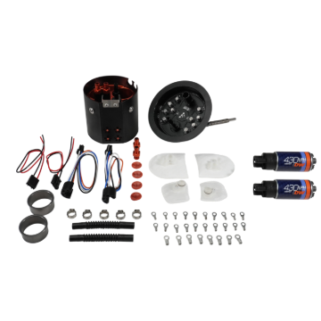 Picture of DeatschWerks 06-13 BMW E9X/E8X X2 Dual Pump Module w/ Dual DW430 Fuel Pumps