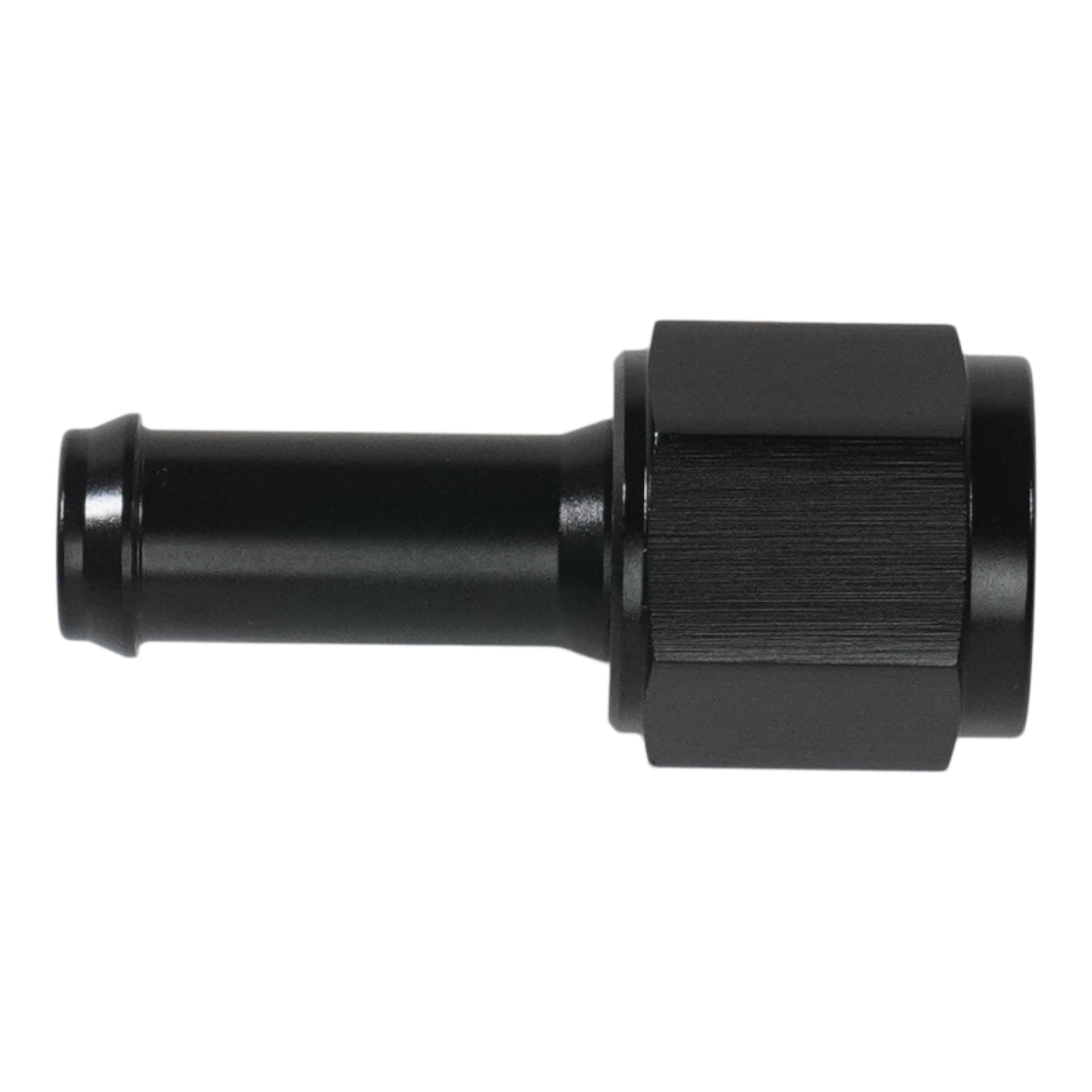 Picture of DeatschWerks 6AN Female Flare Swivel To 3/8in Single Hose Barb