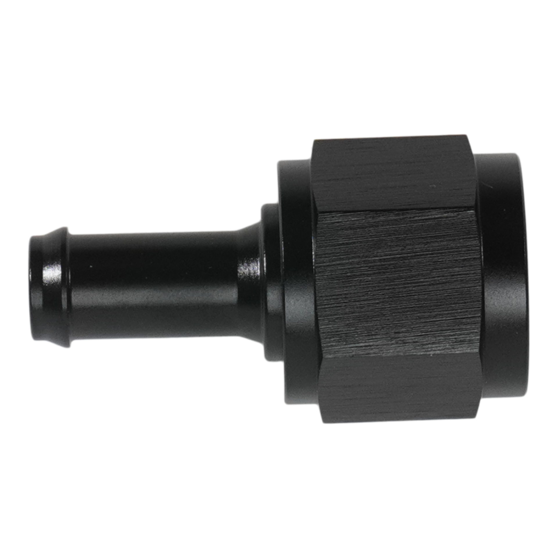 Picture of DeatschWerks 8AN Female Flare Swivel To 3/8in Single Hose Barb