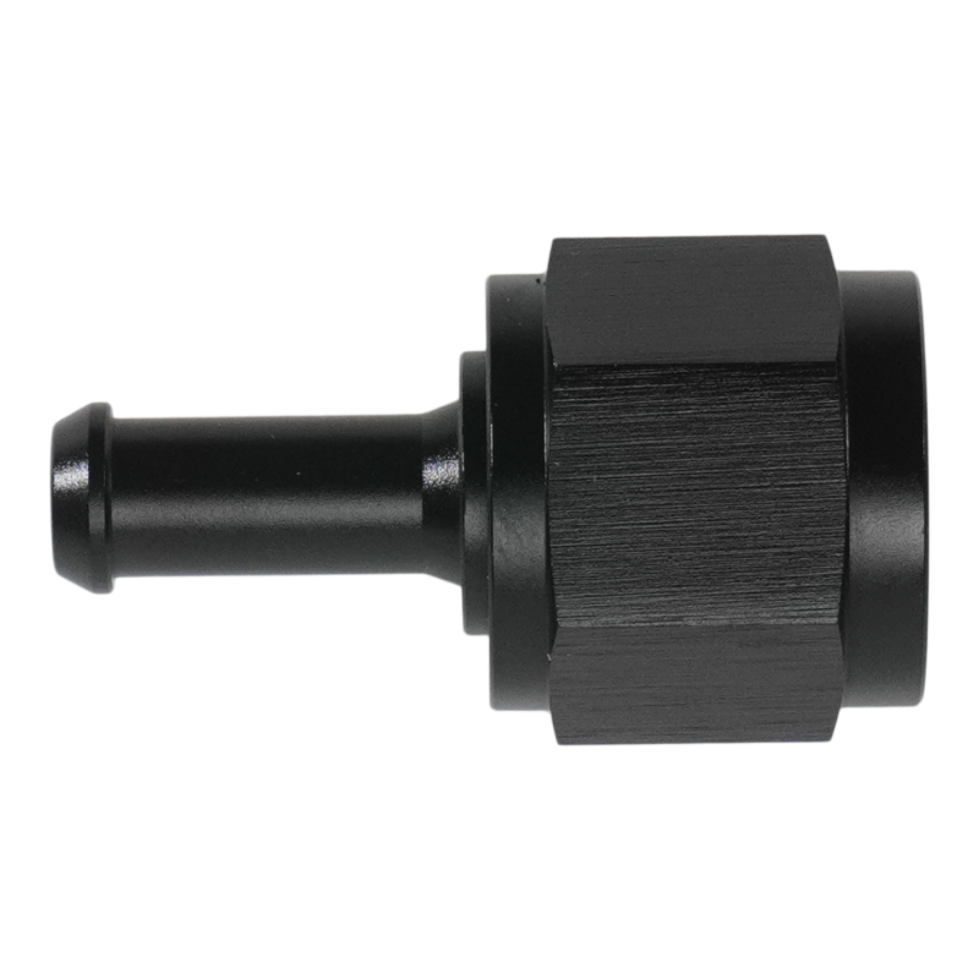 Picture of DeatschWerks 8AN Female Flare Swivel To 5/16in Single Hose Barb