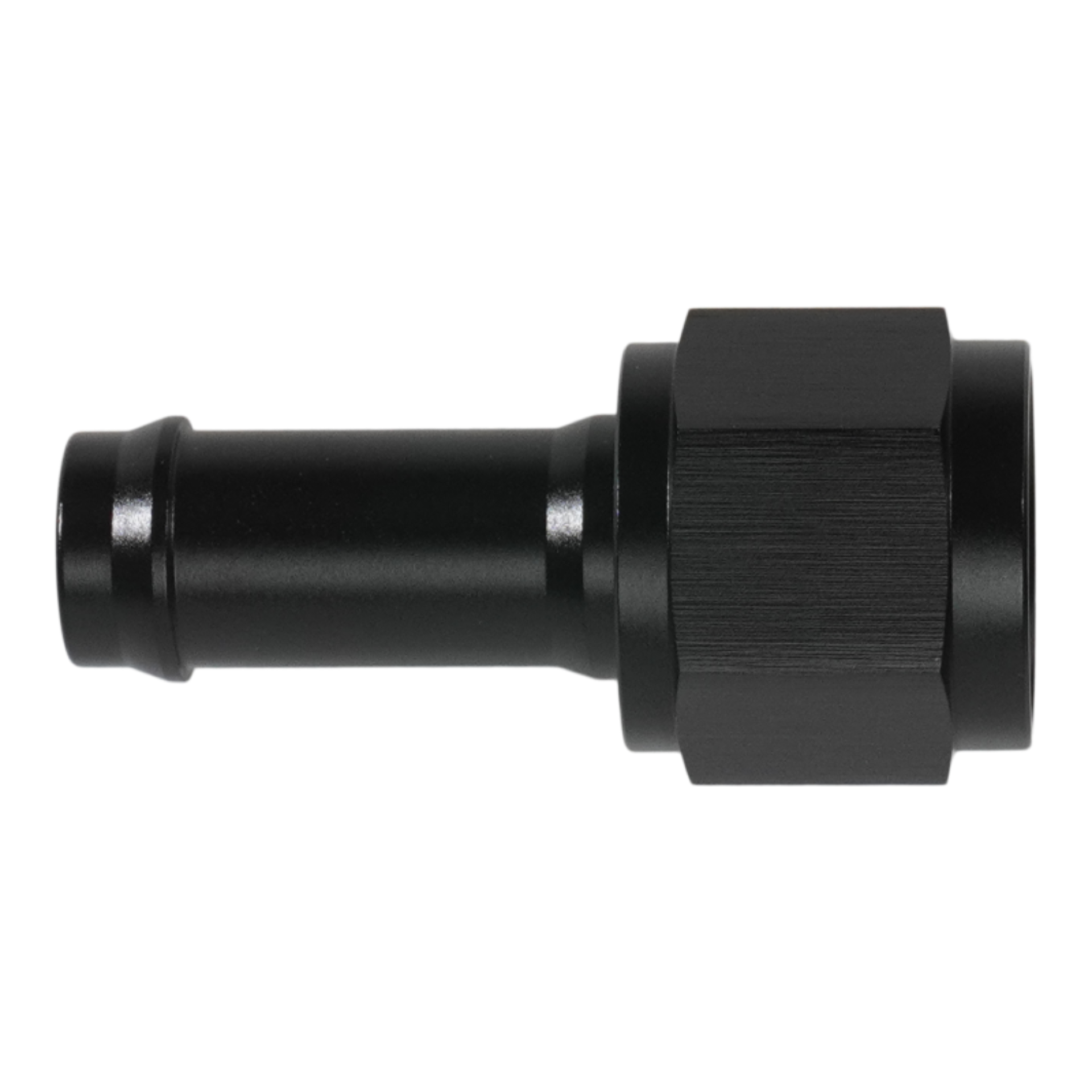 Picture of DeatschWerks 8AN Female Flare Swivel To 1/2in Single Hose Barb