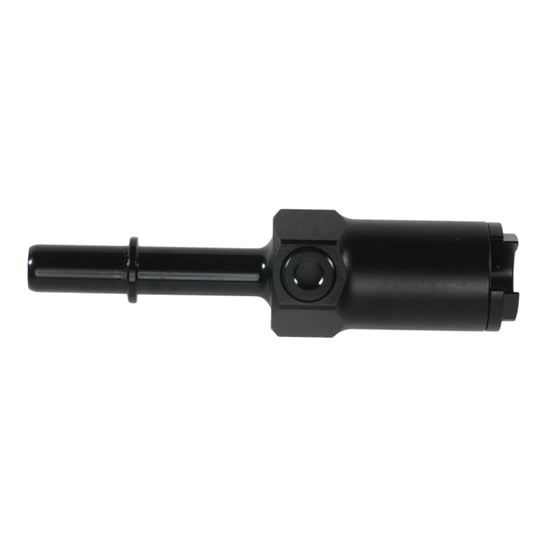 Picture of DeatschWerks 3/8in EFI Quick Connect Gauge Adapter 1/8in NPT Gauge Port