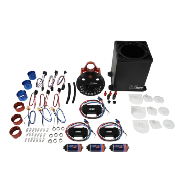Picture of DeatschWerks 5.5L Staged Surge Tank w/ 3 DW810 Brushless Fuel Pumps