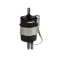 Picture of DeatschWerks 10 Micron 3/8in Barb Fuel Filter Regulator w/ Stainless Steel Body - Black