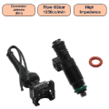 Picture of DeatschWerks Universal 1250cc Single Fuel Injector / 48mm Length / 14mm O-Ring Seals
