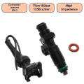 Picture of DeatschWerks Universal 1250cc Single Fuel Injector / 60mm Length / 14mm O-Ring Seals