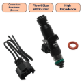 Picture of DeatschWerks Universal 2400cc Single Fuel Injector / 60mm Length / 14mm O-Ring Seals