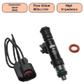 Picture of DeatschWerks Universal 800cc Single Fuel Injector / 60mm Length / 14mm O-Ring Seals
