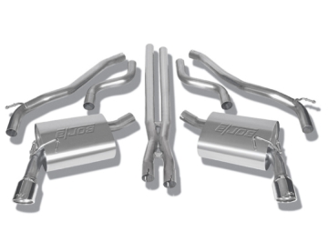 Picture of Borla 10-13 Camaro 3.6L V6 (except 2013 RS) Touring Catback Exhaust