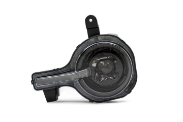 Picture of DV8 Offroad 2021-2025 Ford Bronco Black Headlights
