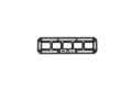 Picture of DV8 Offroad Universal Molle Panels - 11In x 3In