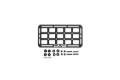 Picture of DV8 Offroad Universal Molle Panels - 11In x 6In