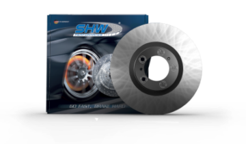 Picture of SHW 19-23 Porsche Cayenne S Right Front Smooth Monobloc Brake Rotor (9Y0615302A)
