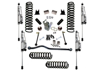 Picture of Superlift 07-18 Jeep Wrangler JK Unlimited 4in Lift Kit w/ Fox 2.0 RESI Shocks