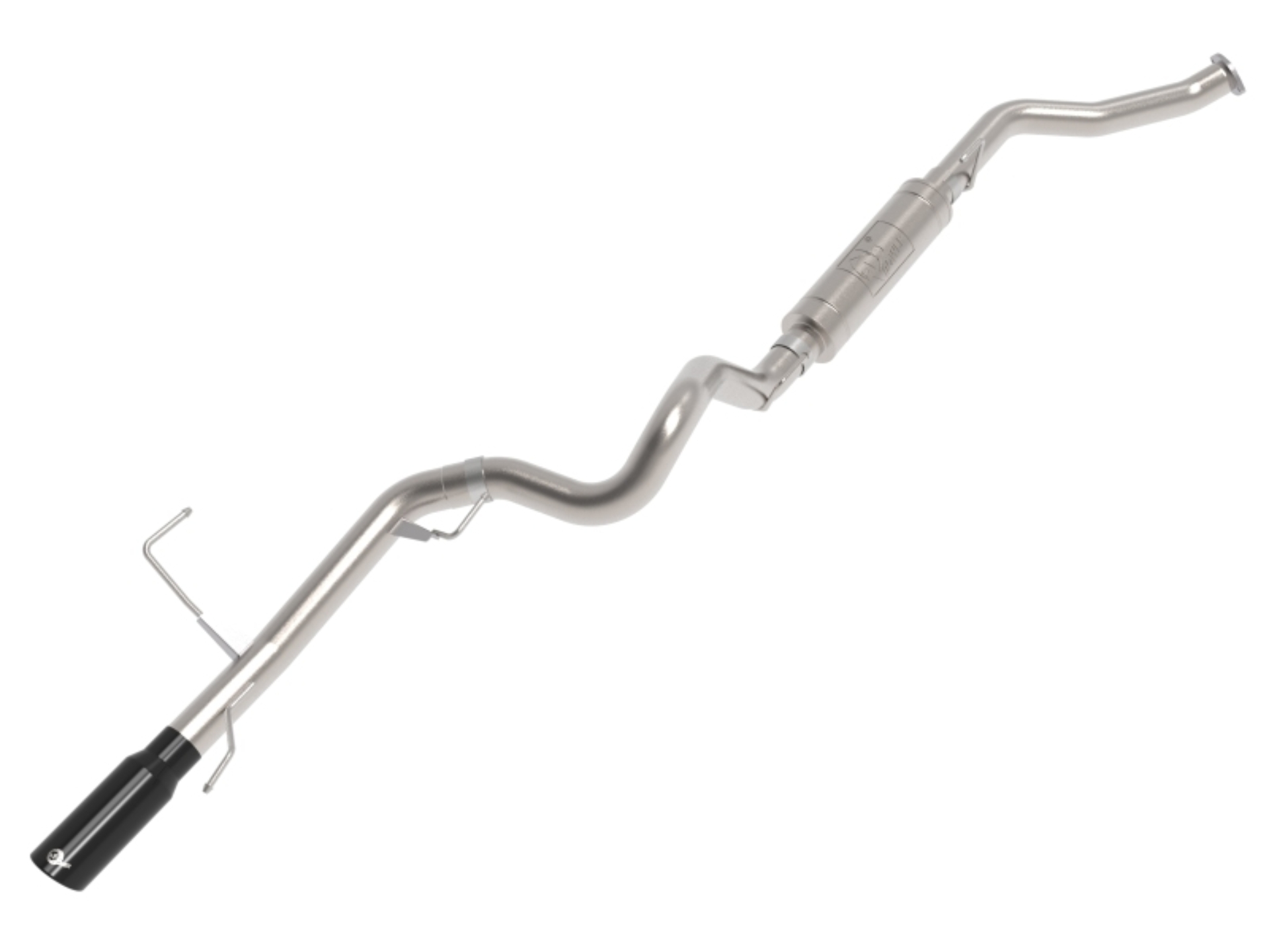 Picture of aFe 22-26 Toyota Land Cruiser (J300) Vulcan Series 3in Stainless Steel Exhaust System w/ Black Tip