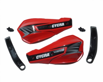 Picture of Cycra Vortex Replacement Hand Shields w/Abrasion Guards - GasGas Red