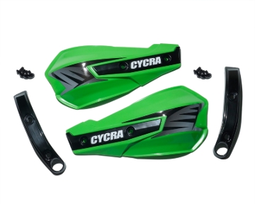 Picture of Cycra Vortex Replacement Hand Shields w/Abrasion Guards - Green