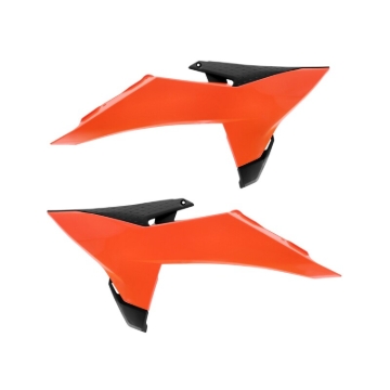 Picture of Cycra 25+ KTM SX/SXF/XC/XCF OEM Radiator Shrouds - Orange/Black